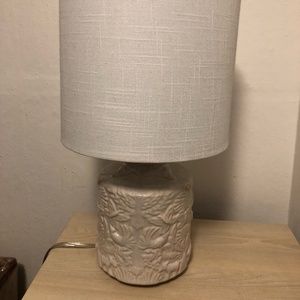 White Ceramic Table Lamp Animal Print Opalhouse Target